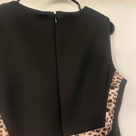Calvin Klein Leopard And Black Dress - Picture 6 of 6